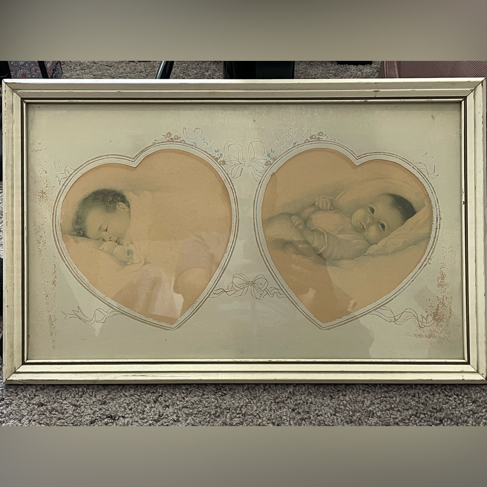 Antique Baby Prints - A Little Dream & Heavens Gift